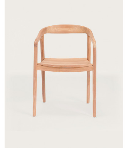 Charline - Chaise en teck massif