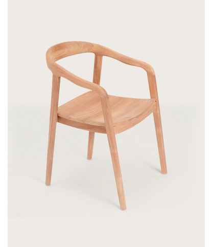 Charline - Chaise en teck massif