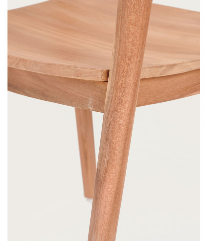 Charline - Chaise en teck massif