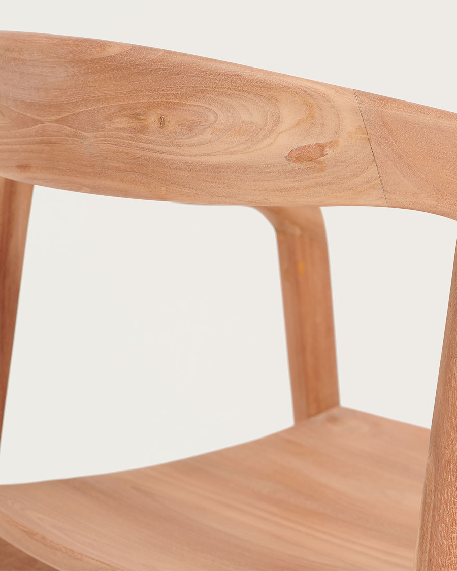Charline - Chaise en teck massif