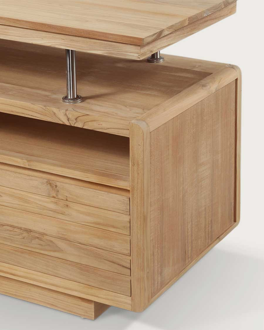 Latitude - Meuble salle de bain en teck 140 cm