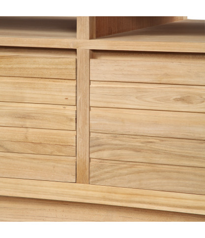 Latitude - Meuble salle de bain en teck 140 cm