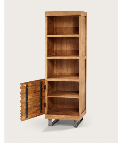 Néo - Colonne de salle de bain en teck massif