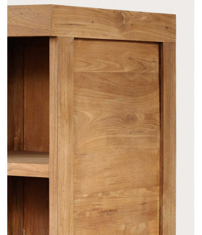 Néo - Colonne de salle de bain en teck massif