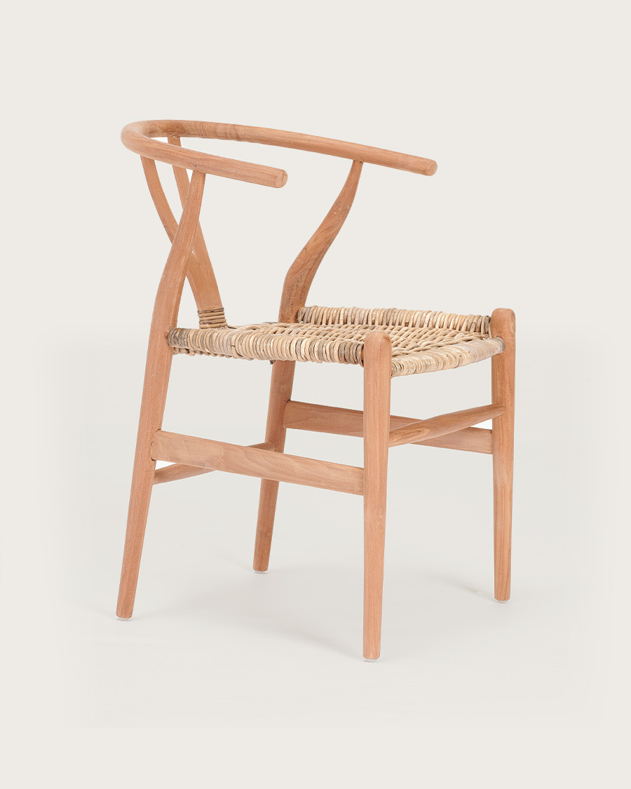 Lyia - Chaise en teck...