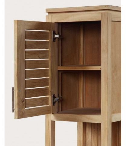 Oasis - Colonne de salle de bain en teck massif