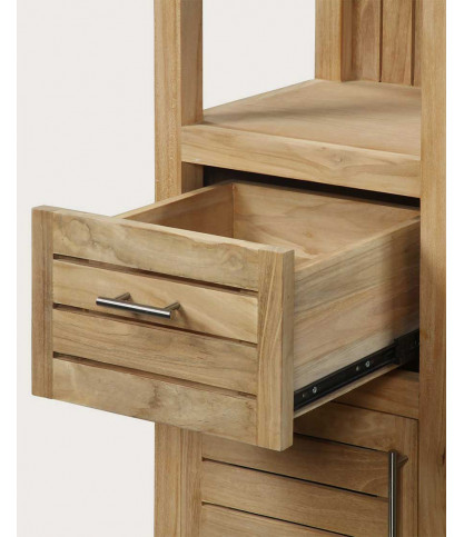 Oasis - Colonne de salle de bain en teck massif