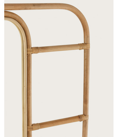 Lana - Miroir échelle vertical en rotin tressé