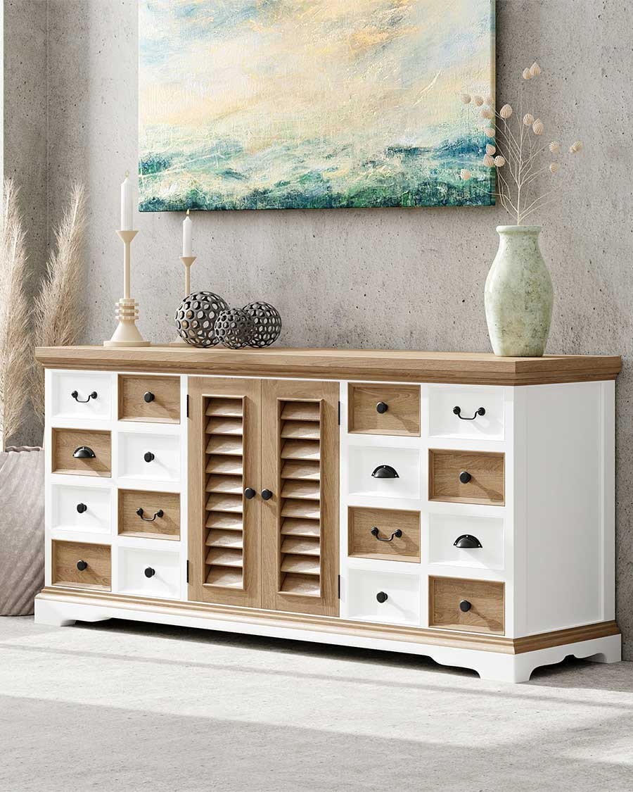 Inda - Grand buffet blanc...