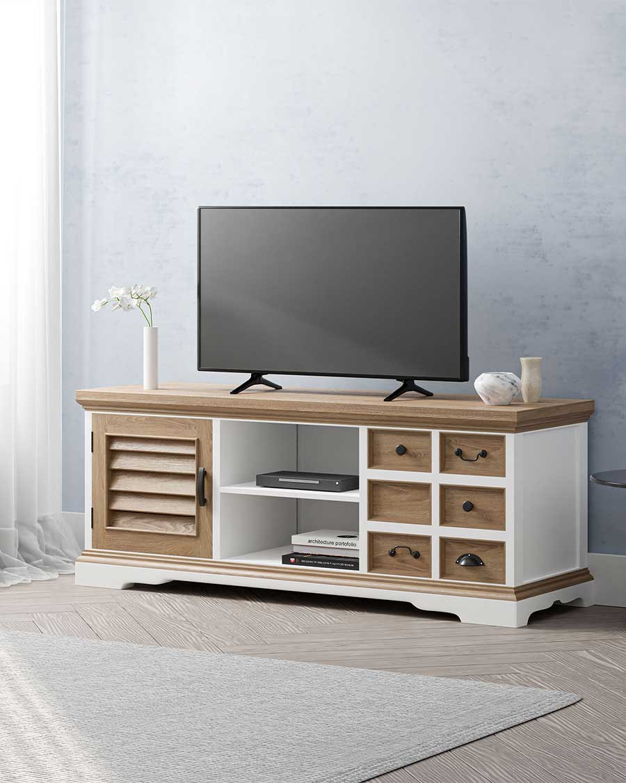 Inda - Meuble TV en Mindy...