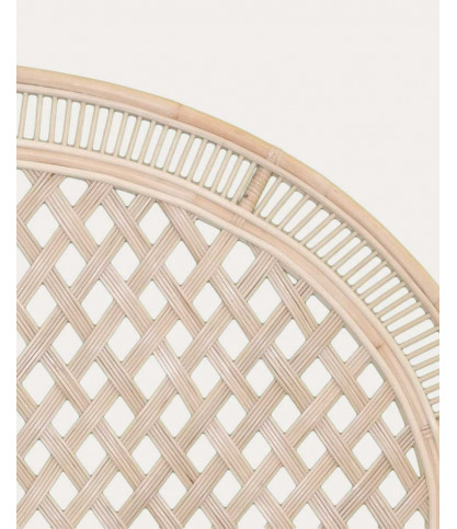 Crown - Tête de lit en rotin tressé