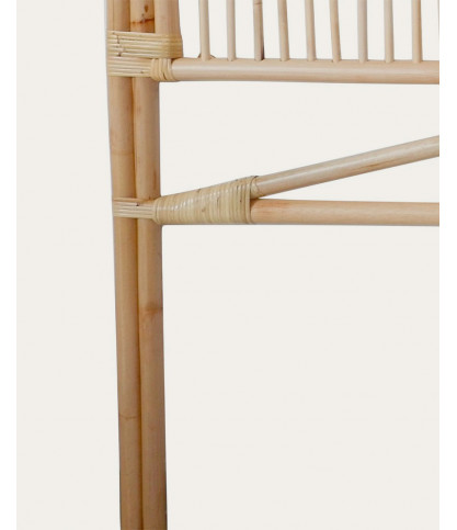 Wave - Tête de lit en rotin tressé