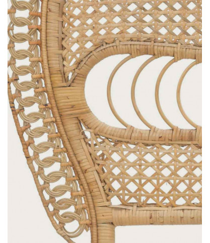 Coco - Tête de lit en rotin tressé