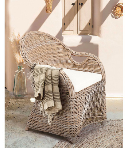 Zago - Chaise en rotin