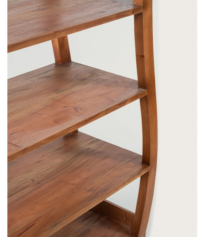 Yin Yang - Bibliothèque en teck massif