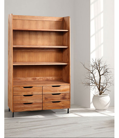 Jodhpur - Étagère en teck massif