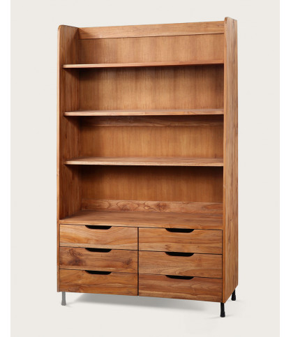 Jodhpur - Étagère en teck massif