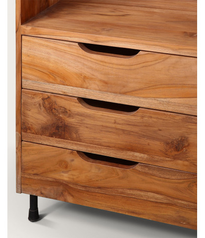 Jodhpur - Étagère en teck massif