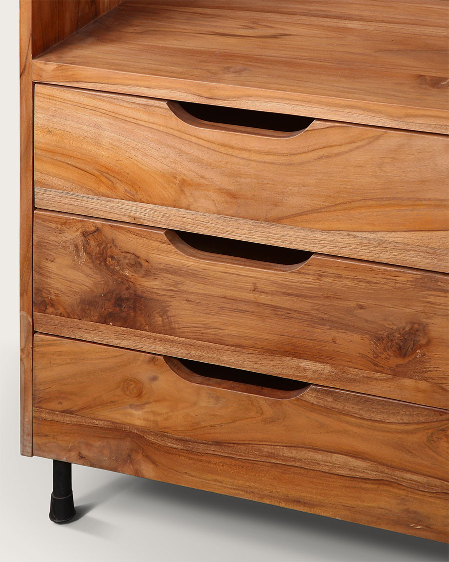 Jodhpur - Étagère en teck massif