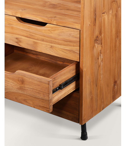 Jodhpur - Étagère en teck massif