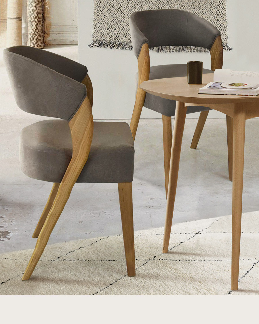 Ice - Chaise scandinave en...