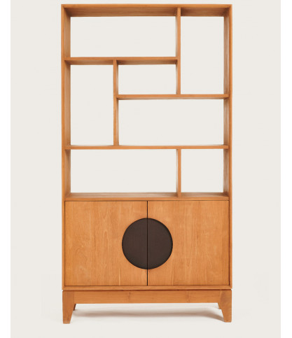 Kyoto - Bibliothèque en teck massif