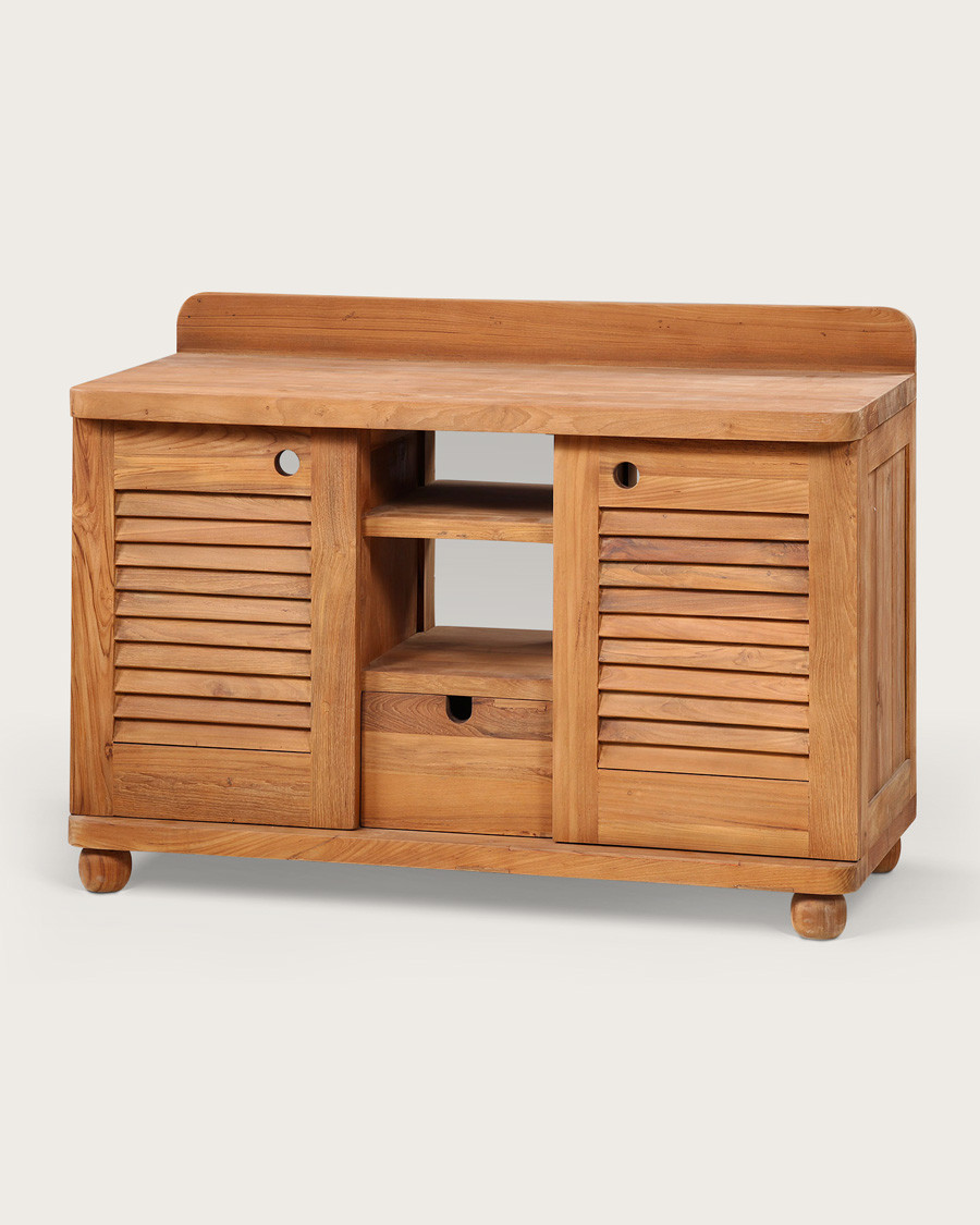 Eclipse - Meuble de salle de bain en teck massif