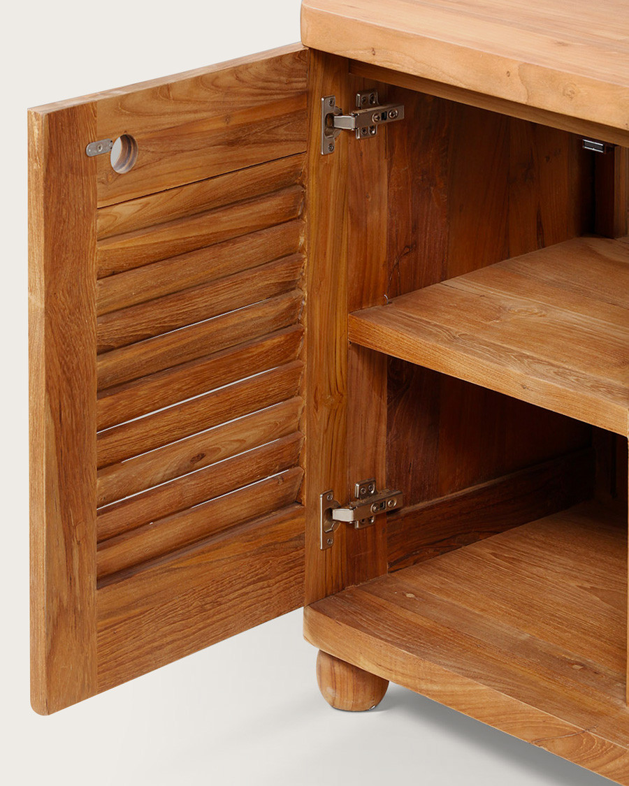 Eclipse - Meuble de salle de bain en teck massif