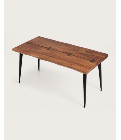 Kanpur - Table repas en suar massif L160 cm 6 pers.