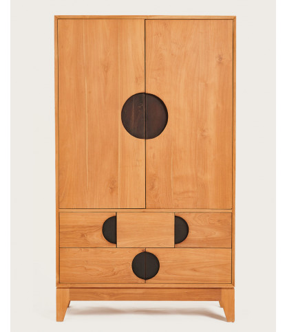 Kyoto - Armoire en teck massif