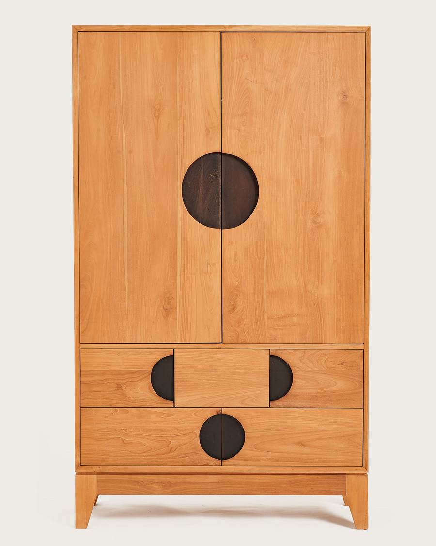 Kyoto - Armoire en teck massif