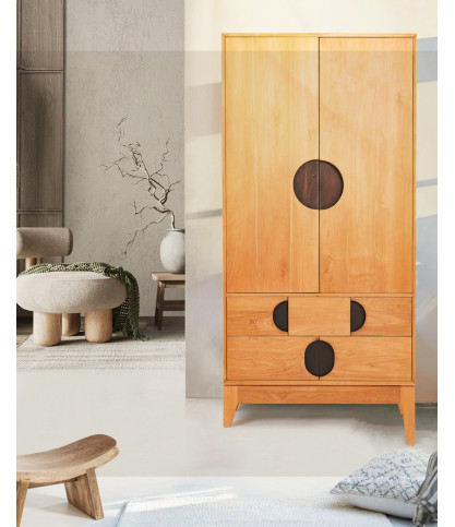 Kyoto - Armoire en teck massif