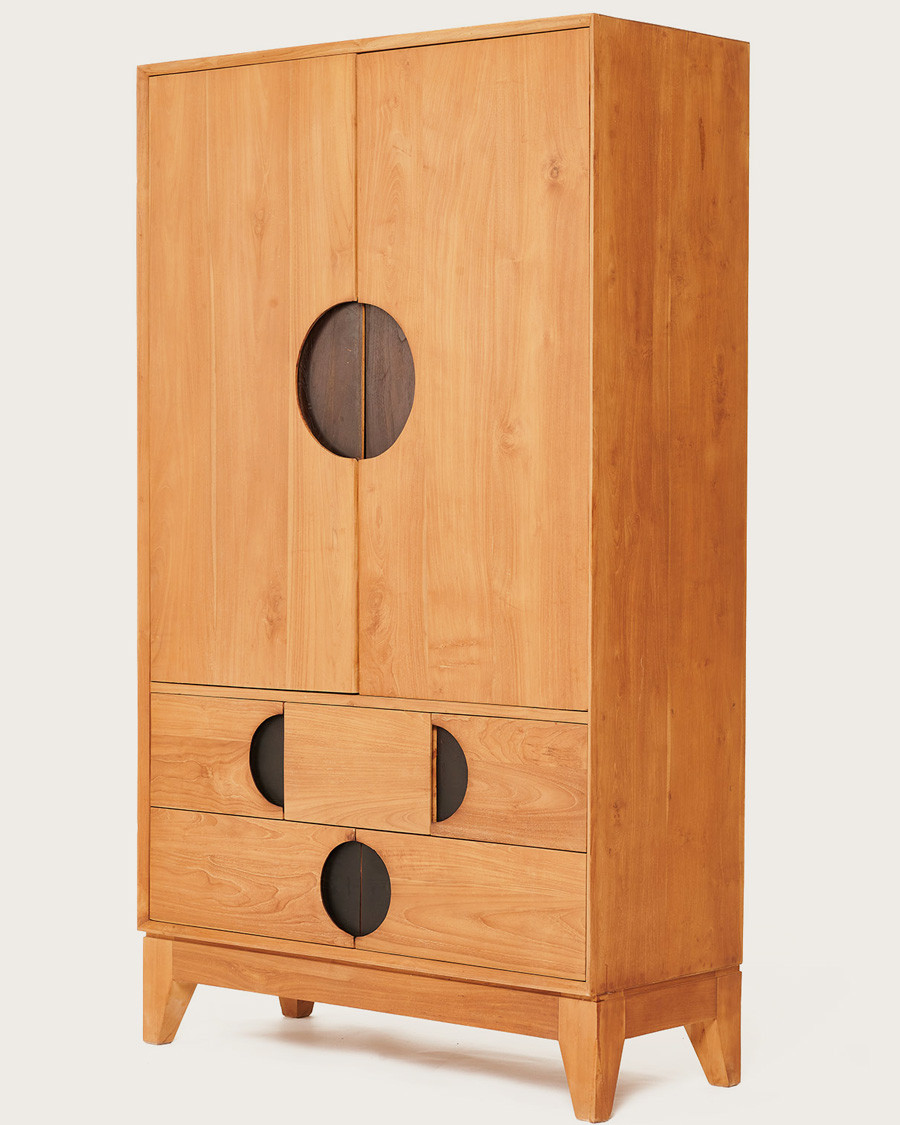 Kyoto - Armoire en teck massif