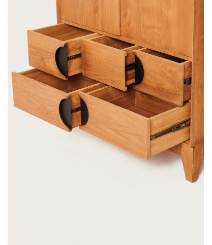 Kyoto - Armoire en teck massif