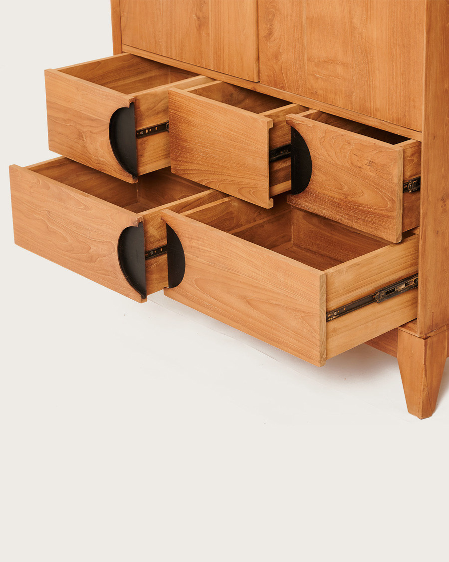 Kyoto - Armoire en teck massif