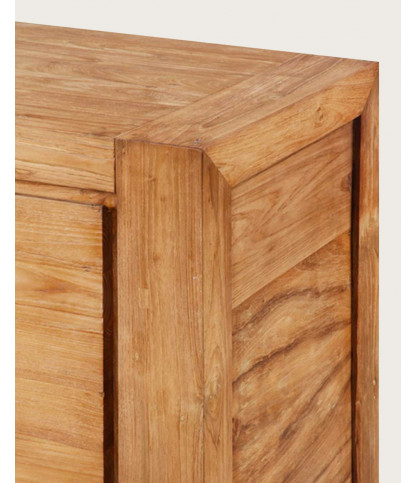 Kutaya - Buffet 3 portes en teck massif