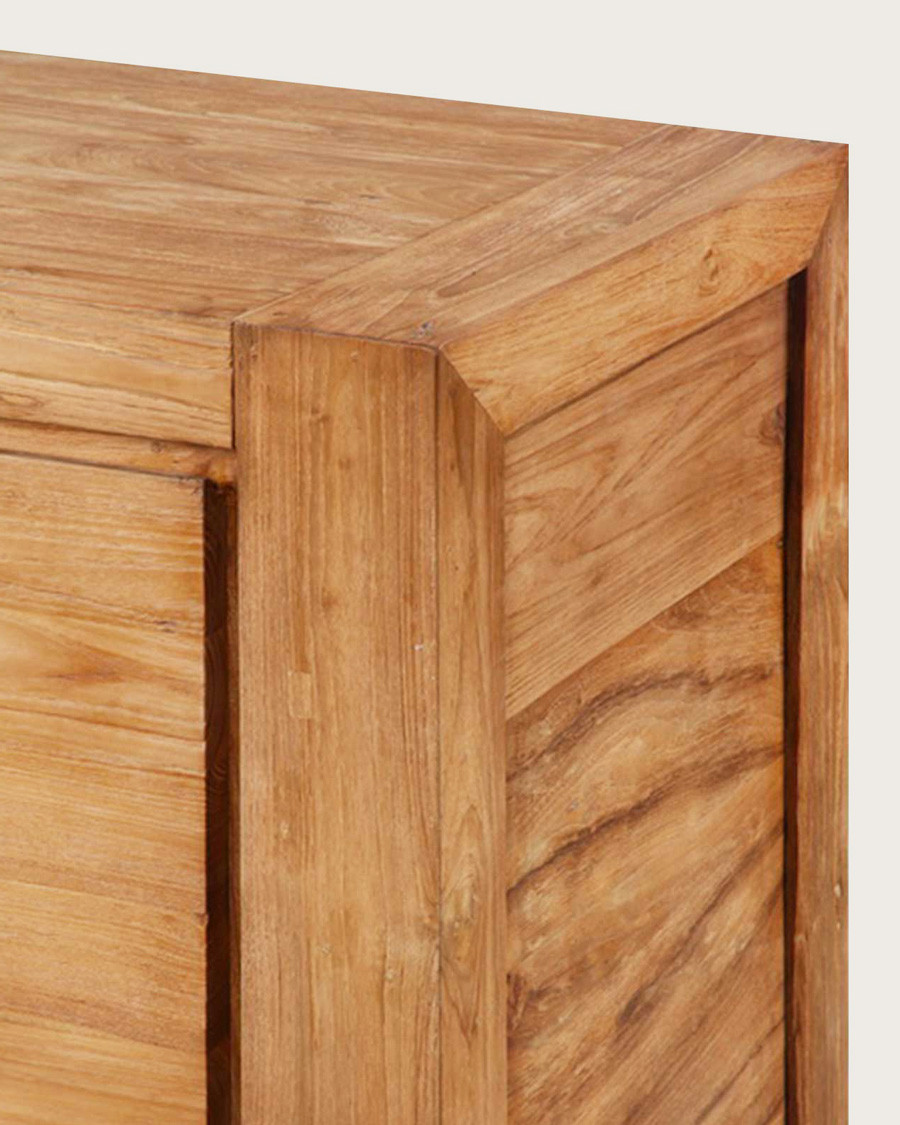 Kutaya - Buffet 3 portes en teck massif