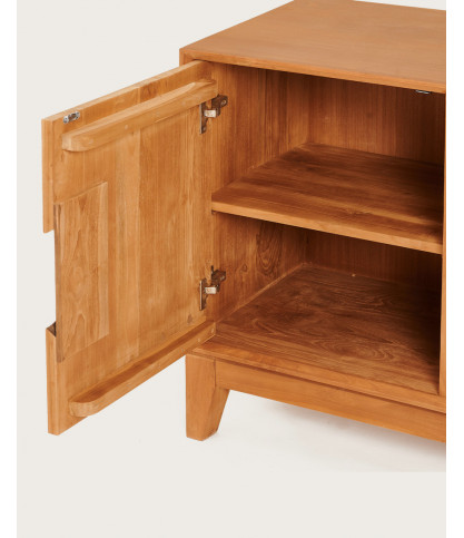 Kyoto - Buffet vintage en teck massif 165 cm