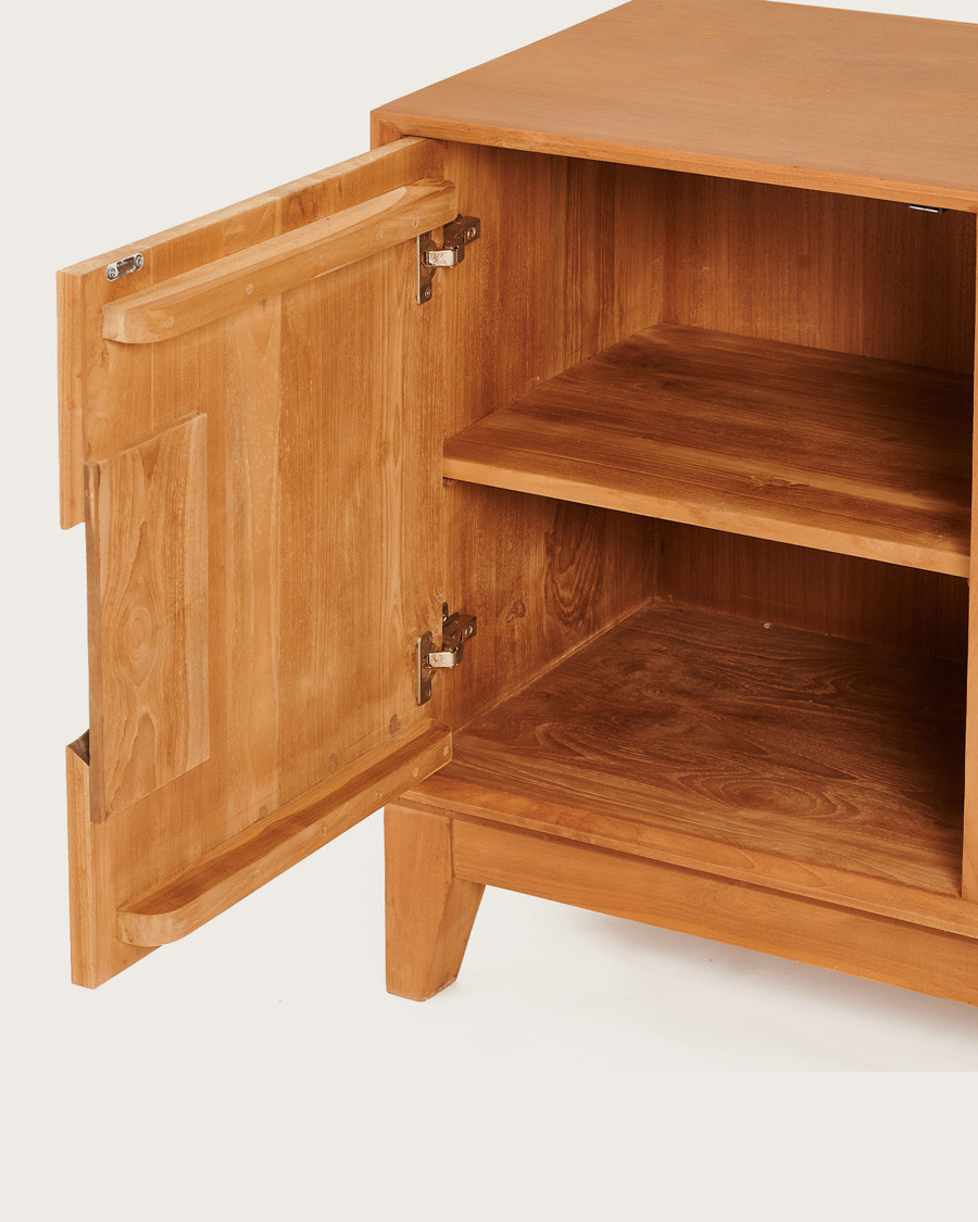 Kyoto - Buffet vintage en teck massif 165 cm