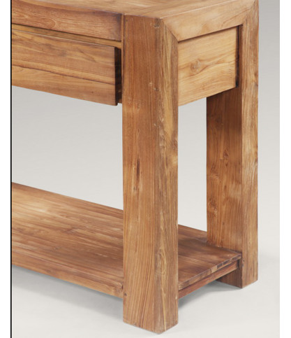 Kutaya - Console en teck massif