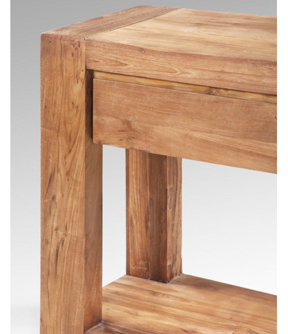 Kutaya - Console en teck massif