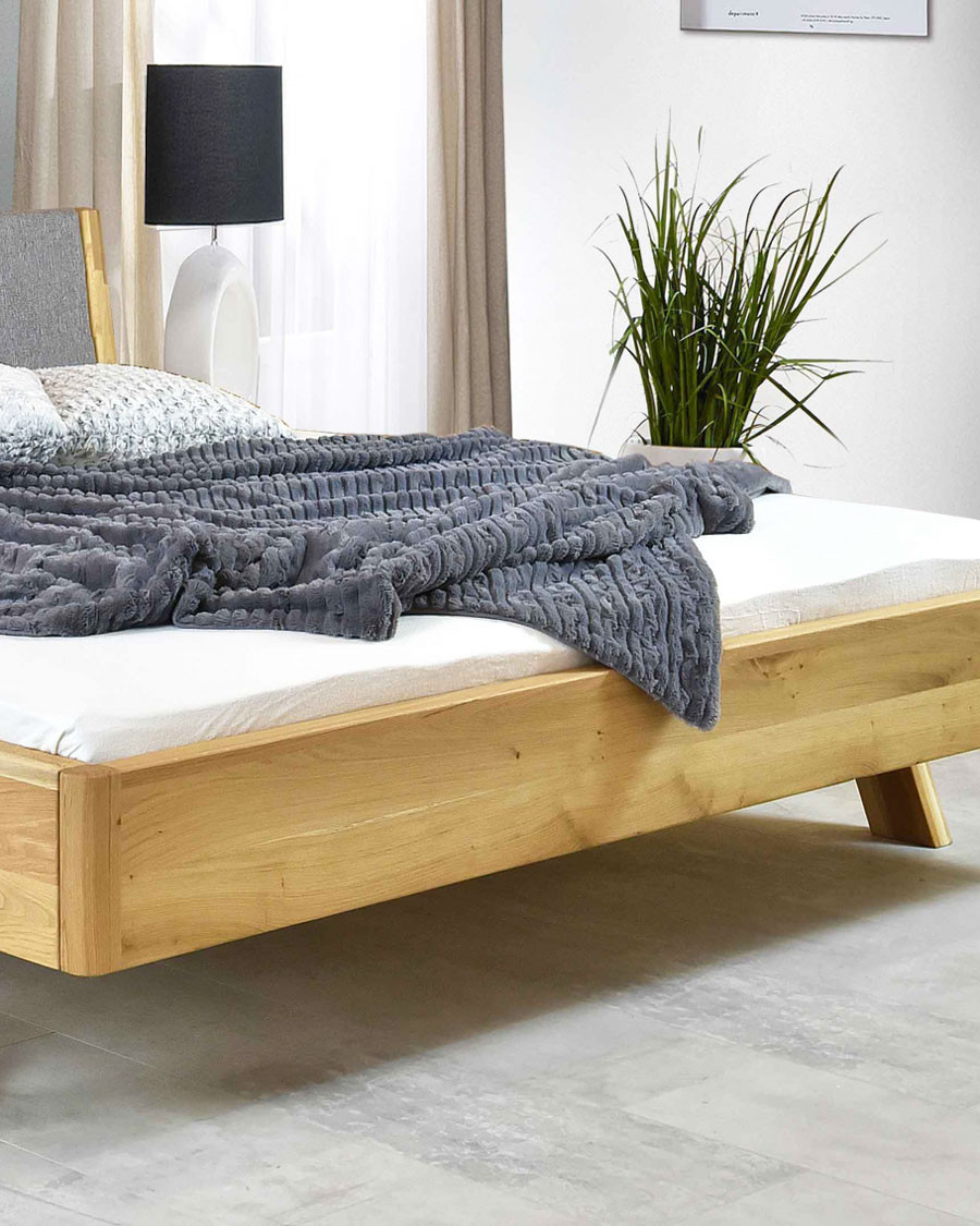 Marina - Lit en chêne massif