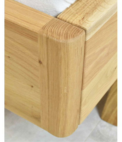 Marina - Lit en chêne massif