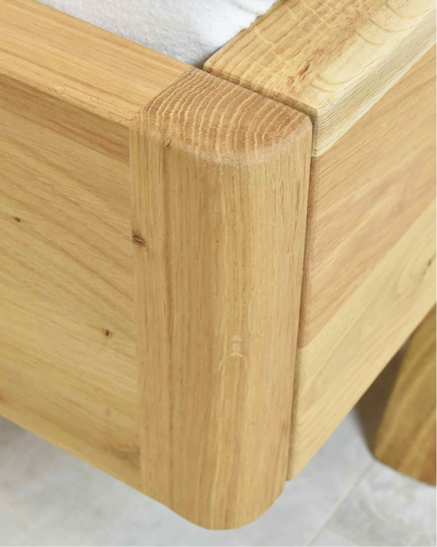 Marina - Lit en chêne massif