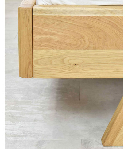 Marina - Lit en chêne massif