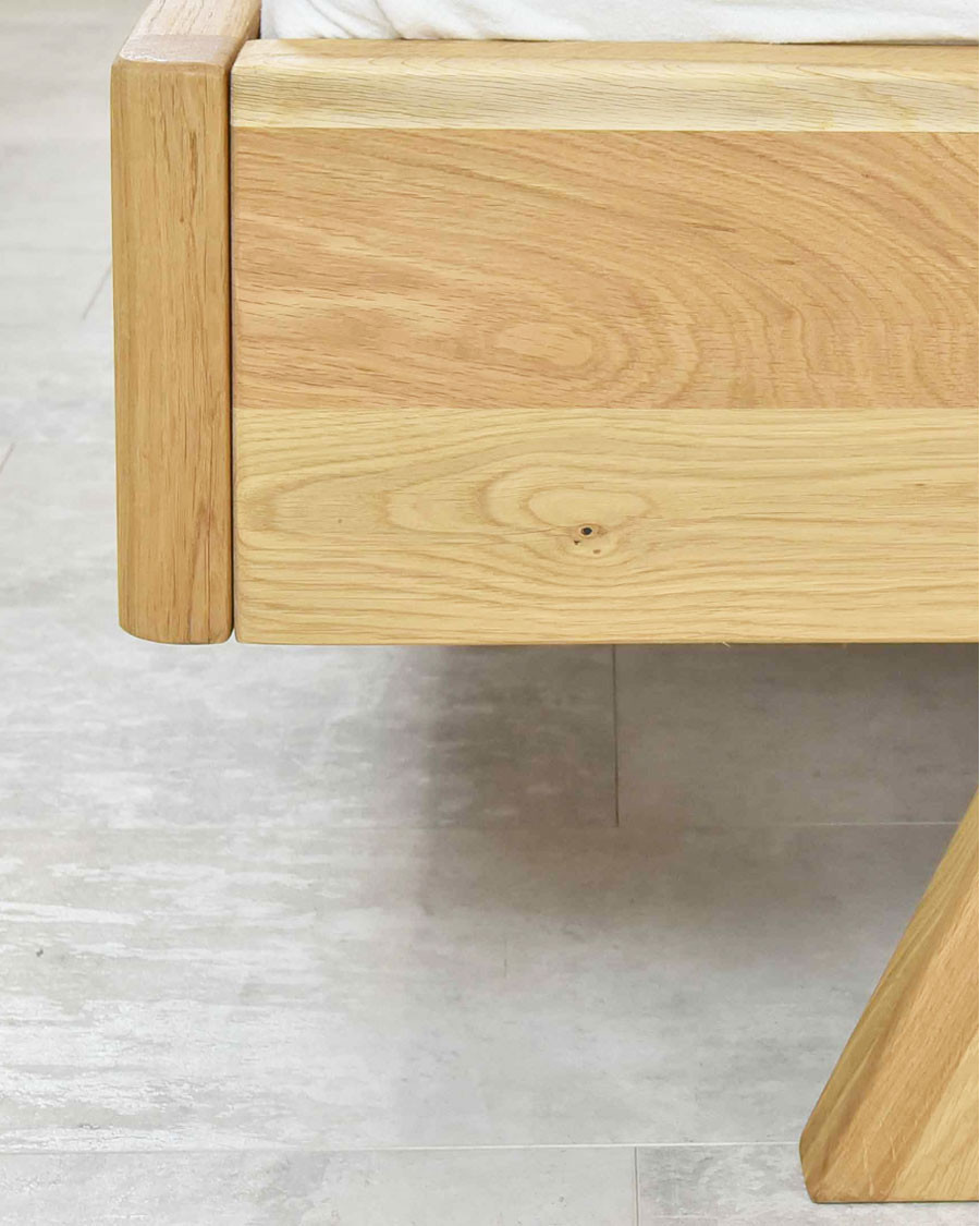 Marina - Lit en chêne massif