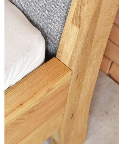 Marina - Lit en chêne massif