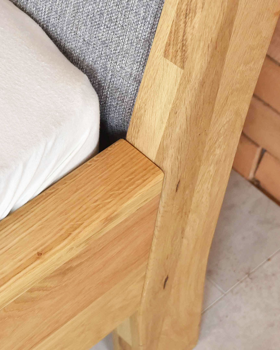 Marina - Lit en chêne massif