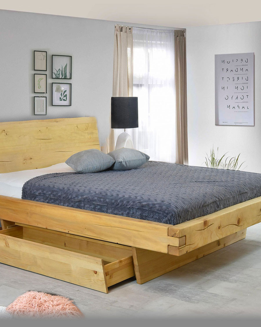 Nash - Lit en pin massif...