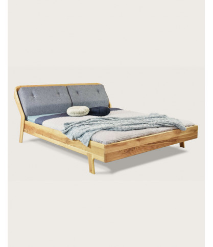 Millésime - Lit robuste en chêne massif